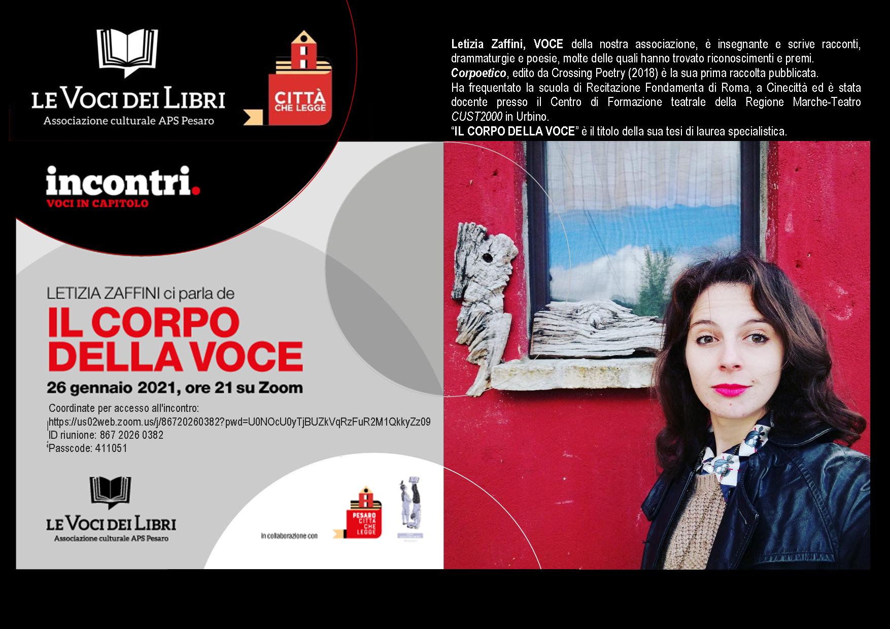 INCONTRI_voci in capitolo_Letizia ZAFFINI_fb