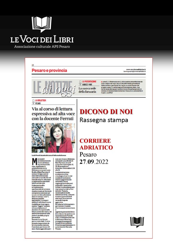 27_28.09.2022_CorriereAdriatico-CorsoLetturaOliveriana