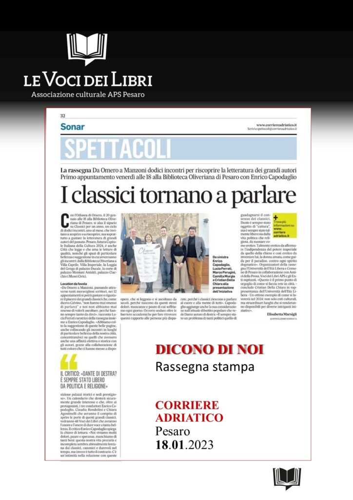 34_18.01.2023_Corriere_Classicix1anno