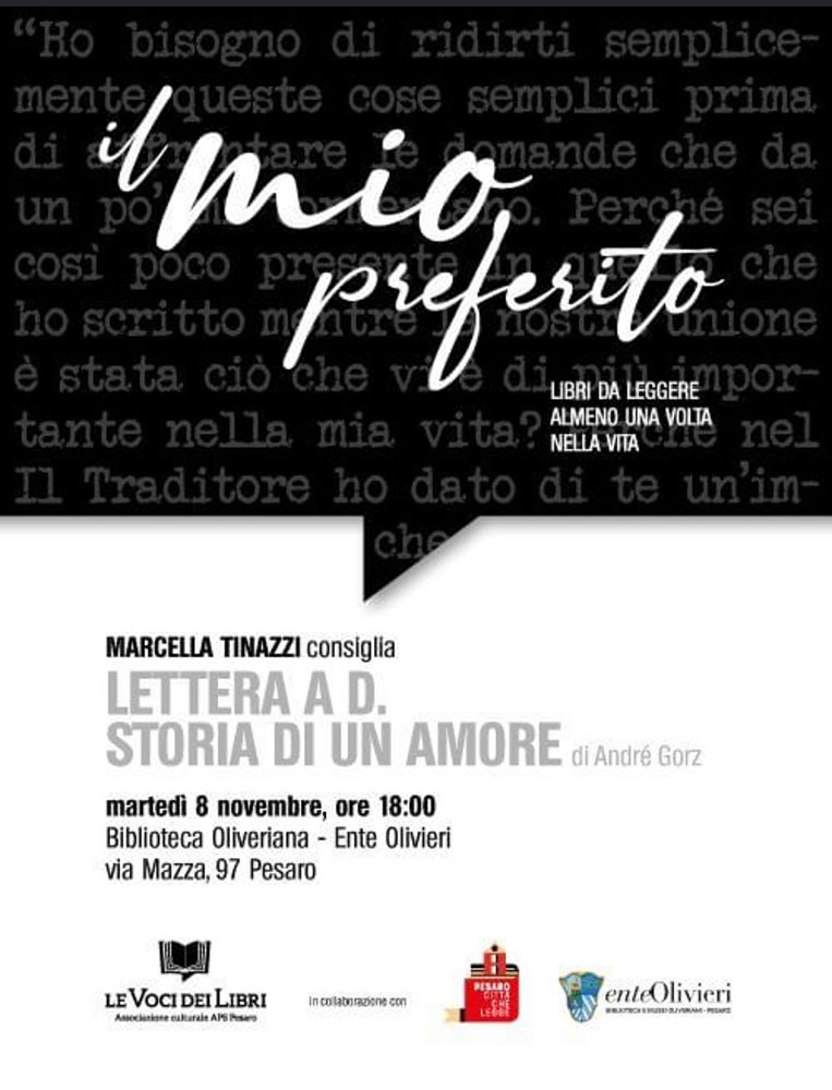 le-voci-dei-libri-pesaro-IL-MIO-PREFERITO-Marcella-Tinazzi-8-novembre-2022-locandina