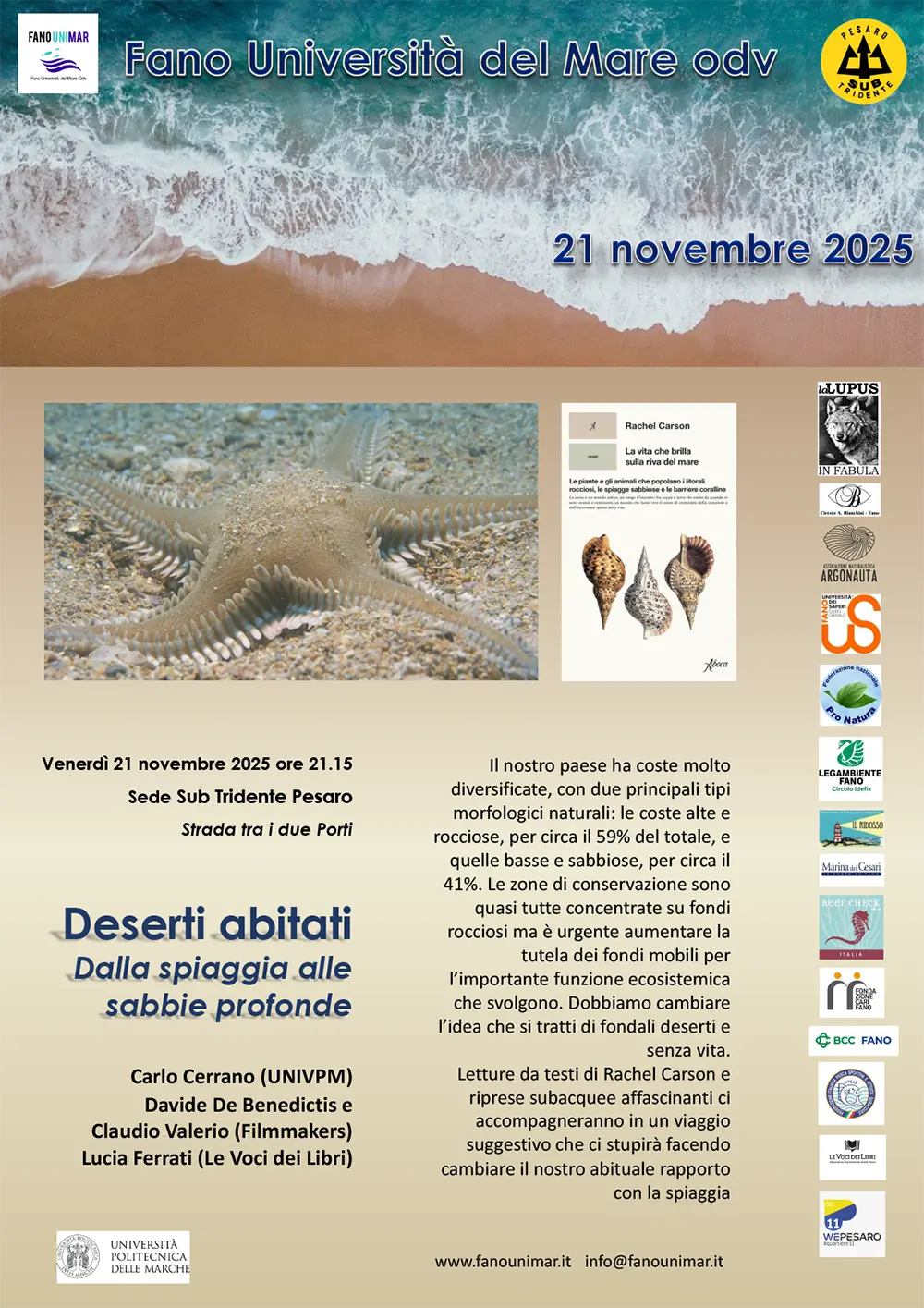locandina Subtridente 21 novembre